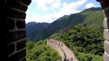 Great Wall of China video