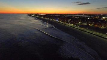 vídeo aéreo de Long Beach Nova York