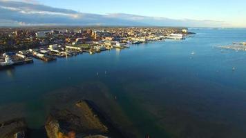 Aerial video Portland Maine