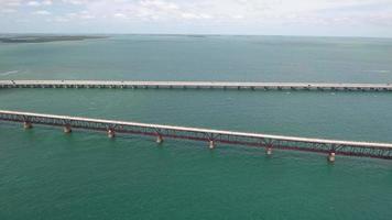 Aerial drone video Florida Keys