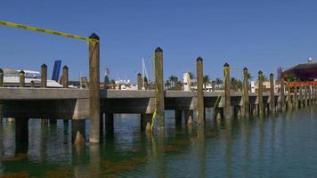 USA Miami Bootsfahrt Yacht Dock 4k Florida