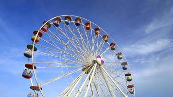 Ferris Wheel at amusement park video