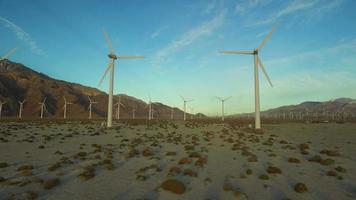 Wind Turbine Aerial video
