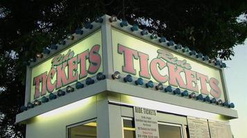 Ride Tickets Sign with Lights (NTSC_link_below) video