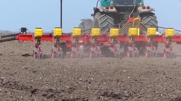 Agricultural machinery, sowing video