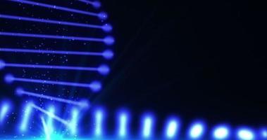 chaîne d'ADN animée video