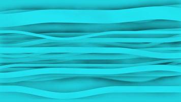 4k Blue Stripes Paper Animation Background Seamless Loop. video