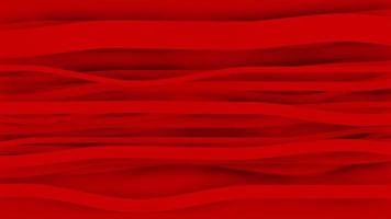 4k Red Stripes Paper Animation Background Seamless Loop. video
