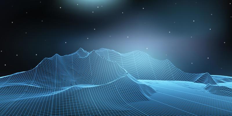 Wireframe Landscape Vector Art, Icons, and Graphics for Free Download