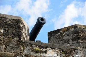 Cannon in the fortress photo