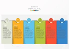 infografías estándar e iconos de trabajo vector