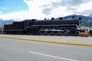 Steam engine exhibit photo