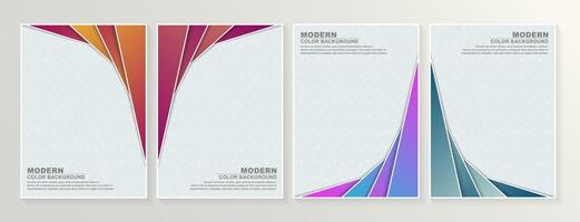 Set of abstract angled layer minimal covers vector