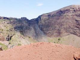 Volcanic crater in Italy photo