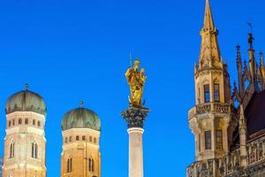 Steeple of the Peace Column  photo