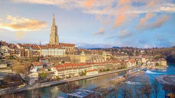 Old Town of Bern, capital of Switzerland photo