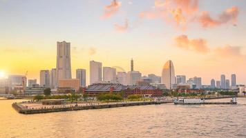 ciudad de yokohama en japón foto