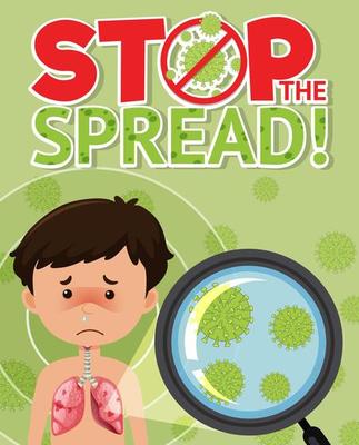 Stop the Spread Coronavirus Sign