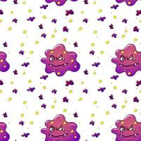 Seamless Pattern with Kid's Theme vector