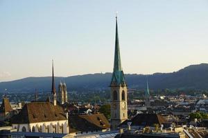 Rooftops in Zurich photo