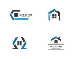 Real estate set  vector