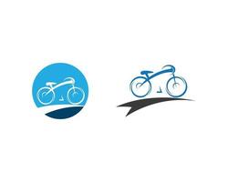 diseño de icono de bicicleta vector