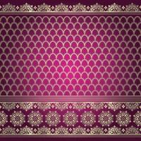 Indian-style background pattern vector