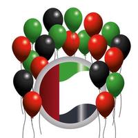 UAE national day banner vector