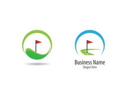 Golf logo template  vector