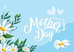Happy mother day card vector