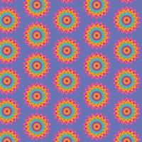 Mandala flower pattern background vector