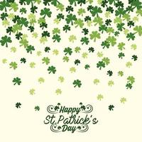 St. Patrick day background banner vector