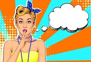 Retro Pin Up Girl Vector Art, Icons, and Graphics for Free Download