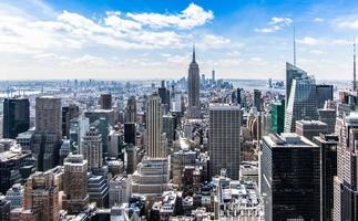 Cityscape of New York City photo