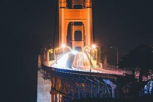 foto de lapso de tiempo del puente golden gate, san francisco