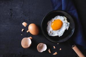  Fried egg In the pan  photo