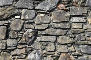 Stone wall background photo