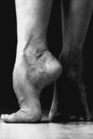 Contemporary dancer feet photo