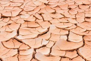 cracked soil ground, drought land so long waterless, close-up photo