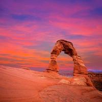 Arches National Park Delicate Arch in Utah USA photo