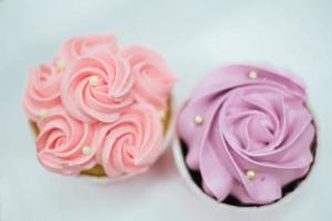 sweet pastel color cupcakes