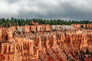 View from viewpoint of Bryce Canyon. Utah. USA photo