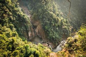 Haew Narok, Deep Forest beautifulwaterfall at Thailand photo