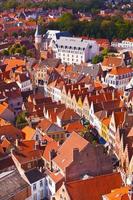 Aerial View of Bruges
