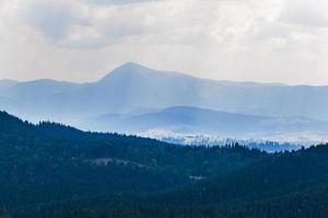 Montenegrin ridge in Carpathians photo