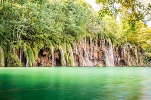 Waterfalls in Plitvice Lakes National Park photo