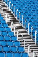 Stadium seats and staircase photo