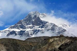 Karakoram mountain range, himalayas of Pakistan photo