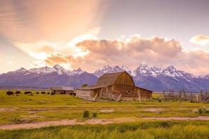 Grand Teton Mountains, Wyoming. photo