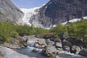 Briksdalsbreen Glacier, Norway photo